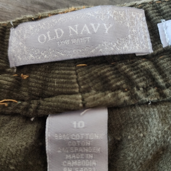 Old navy corduroy scretch low waist 10 - Picture 11 of 11